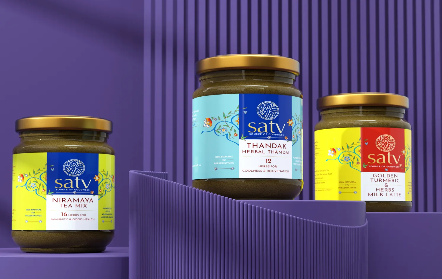 Satv Herbal - design detail 12