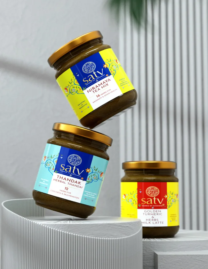Satv Herbal - design detail 13